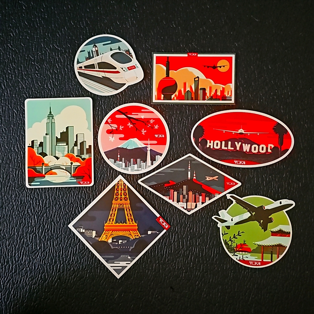 Tumi Luggage Stickers